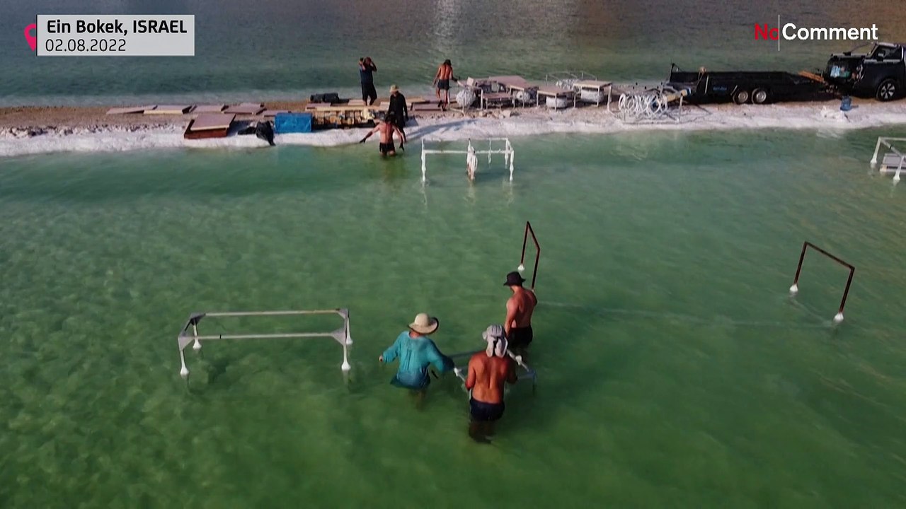 'Magische Verwandlung': Kunst aus dem Toten Meer