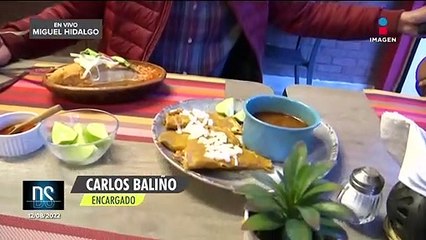 Atalo Mata Othón desayuna torta ahogada