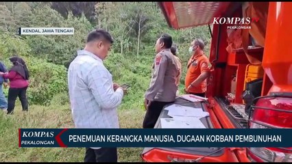 Penemuan Kerangka Manusia, Diduga Korban Pembunuhan
