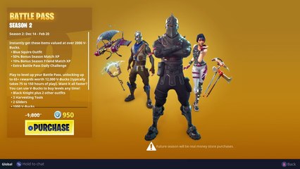 Así fue el primer Pase de Batalla de la historia de Fortnite