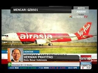 Mencari QZ8501: Reaksi Duta Besar Indonesia