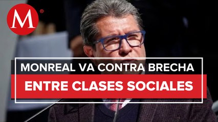 Inequidad en distribución de riqueza, un obstáculo para la igualdad: Monreal