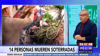 ¡DESGRACIA! 14 personas murieron soterradas en las últimas horas en #Honduras