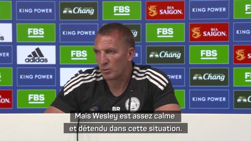 Brendan Rodgers veut garder Wesley Fofana, 2 offres refusés par le club