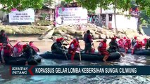 Beri Kesadaran Masyarakat, Kopassus Gelar Lomba Kebersihan di Sungai Ciliwung