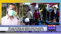 Cuatro pacientes renales murieron debido a #Covid19 en las ultimas 48 horas