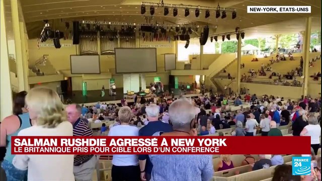 L'auteur des Versets sataniques Salman Rushdie agressé sur scène près de New York