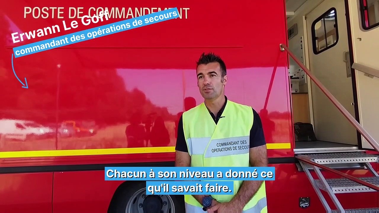 Incendie « contenu, mais pas maîtrisé » en forêt de Villecartier, près de Fougères