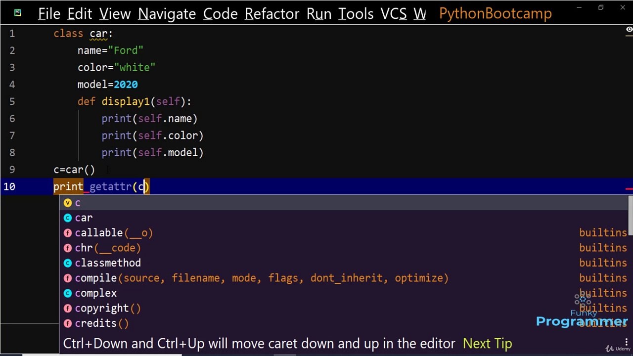 10. Accessing Class Attributes from instances