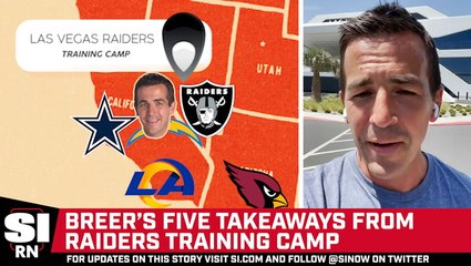 Download Video: The Breer Report: Las Vegas Raiders Training Camp Takeaways