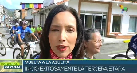 Inicia en Venezuela tercera etapa de vuelta ciclística a la Azulita