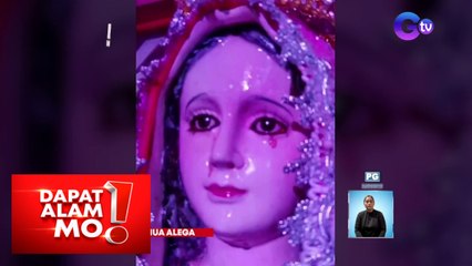 Imahe ng birhen sa Cebu, lumuluha ng dugo at tubig?! | Dapat Alam Mo!