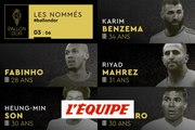De Benzema à Mahrez, les nommés de 11 à 15 au Ballon d'Or 2022 (3/6) - Foot - Ballon d'Or