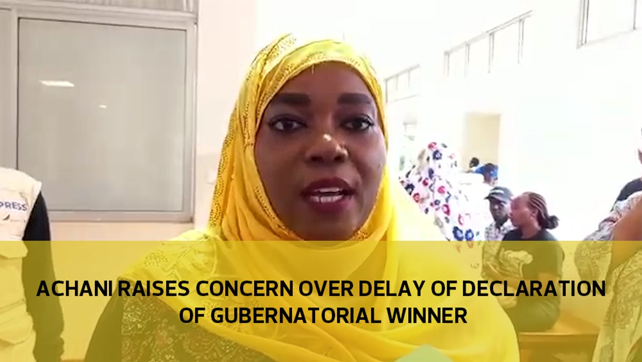 Achani raises concern over delay of declaration...