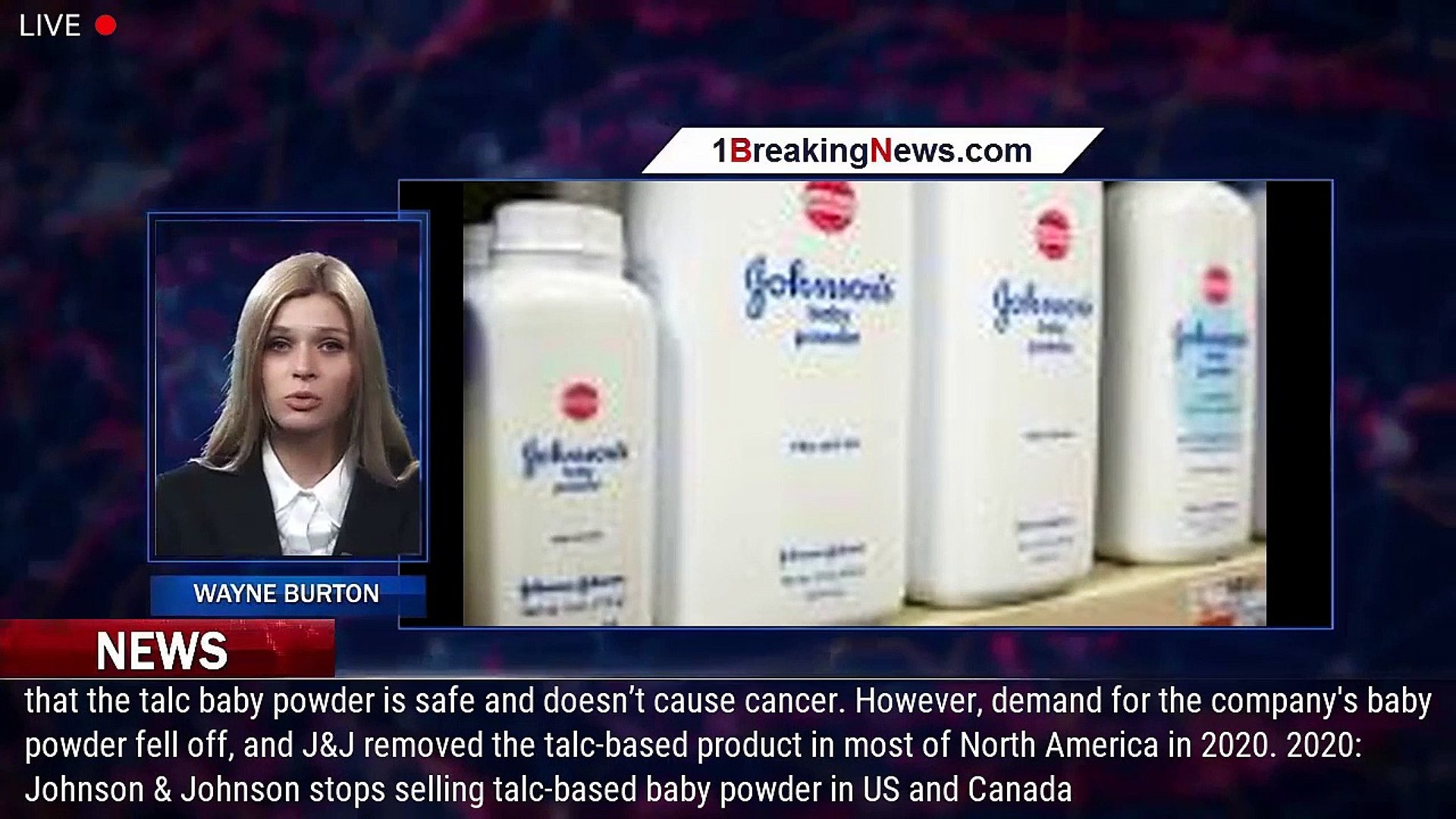 Johnson & Johnson to End Talc-Based Baby Powder Sales in North