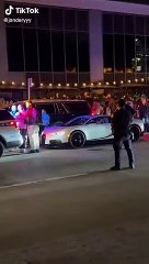 Le chocaron lujoso auto a Bad Bunny en Miami