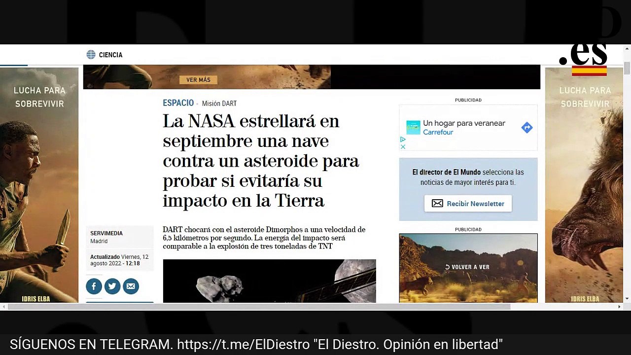 El extraordinario comentario en una noticia nada creíble de la NASA