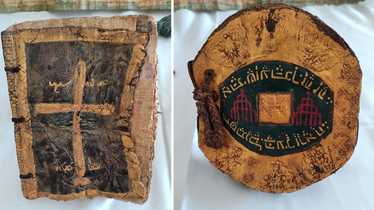 Kırklareli'nde Hristiyanlığın erken dönemine ait İncil ve Tevrat bulundu