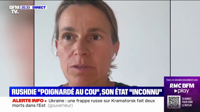 Agression de Salman Rushdie: pour Aurélie Filippetti, on doit faire ce parallèle avec Charlie Hebdo