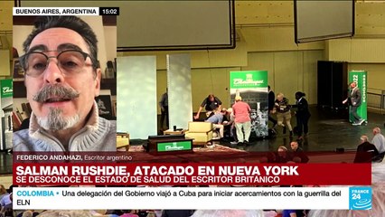 Federico Andahazi: "Ningún libro en la historia de la literatura justifica la muerte de nadie"