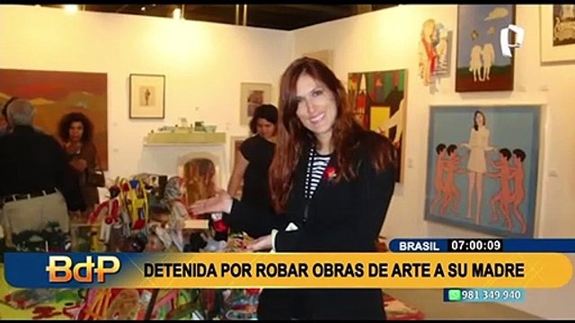 Decía que las pinturas estaban malditas : Mujer estafó a su madre para robarle obras de arte