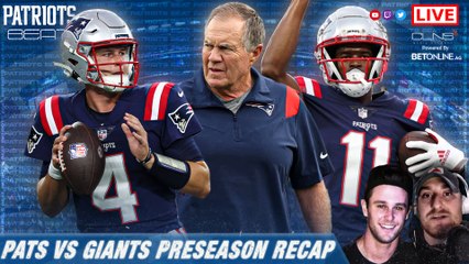 Takeaways from Patriots Preseason Opener vs. Giants | Patriots Beat