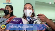 Tromba marina dejó daños materiales en Veracruz: PC Estatal