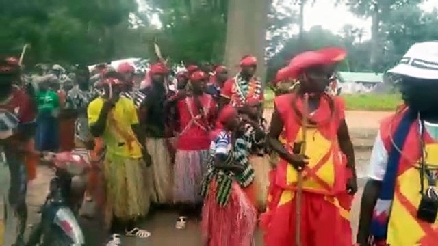 Boukhout : Entrée dans le bois sacré en milieu diola