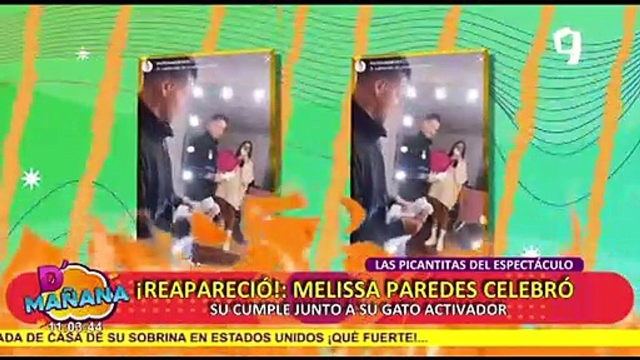 Melissa Paredes reapareció en sus redes sociales para celebrar su cumpleaños junto al activador