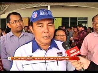 Calon BN komited terus bangunkan Balingian