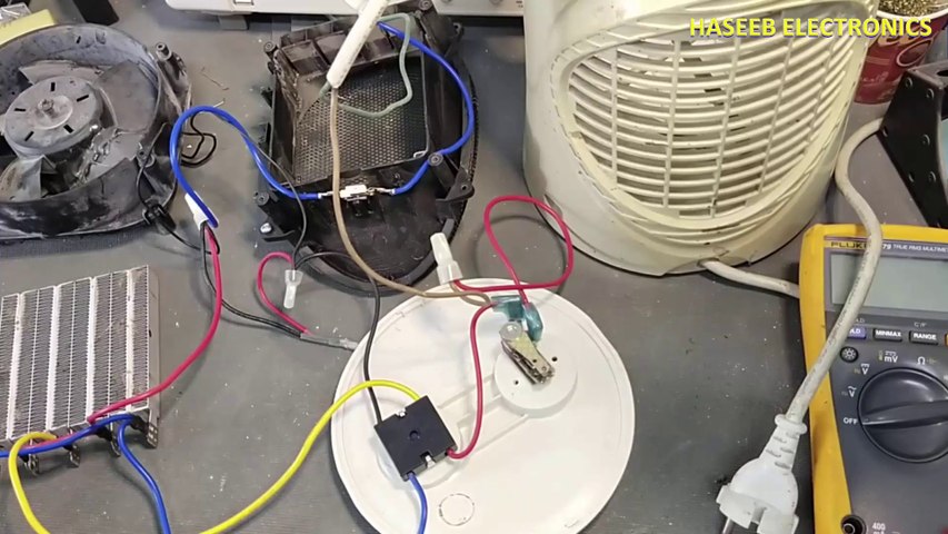Room Heater Fan Repair || Complete Troubleshooting Tutorial