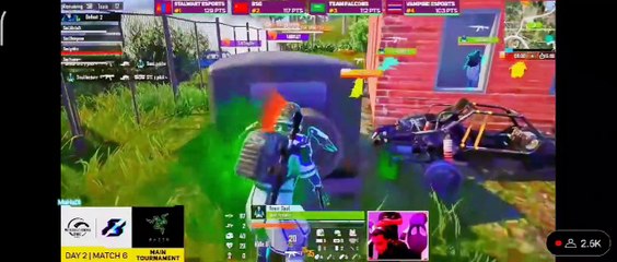 Team Soul vs STE 4v4 fight in PMWI 2022