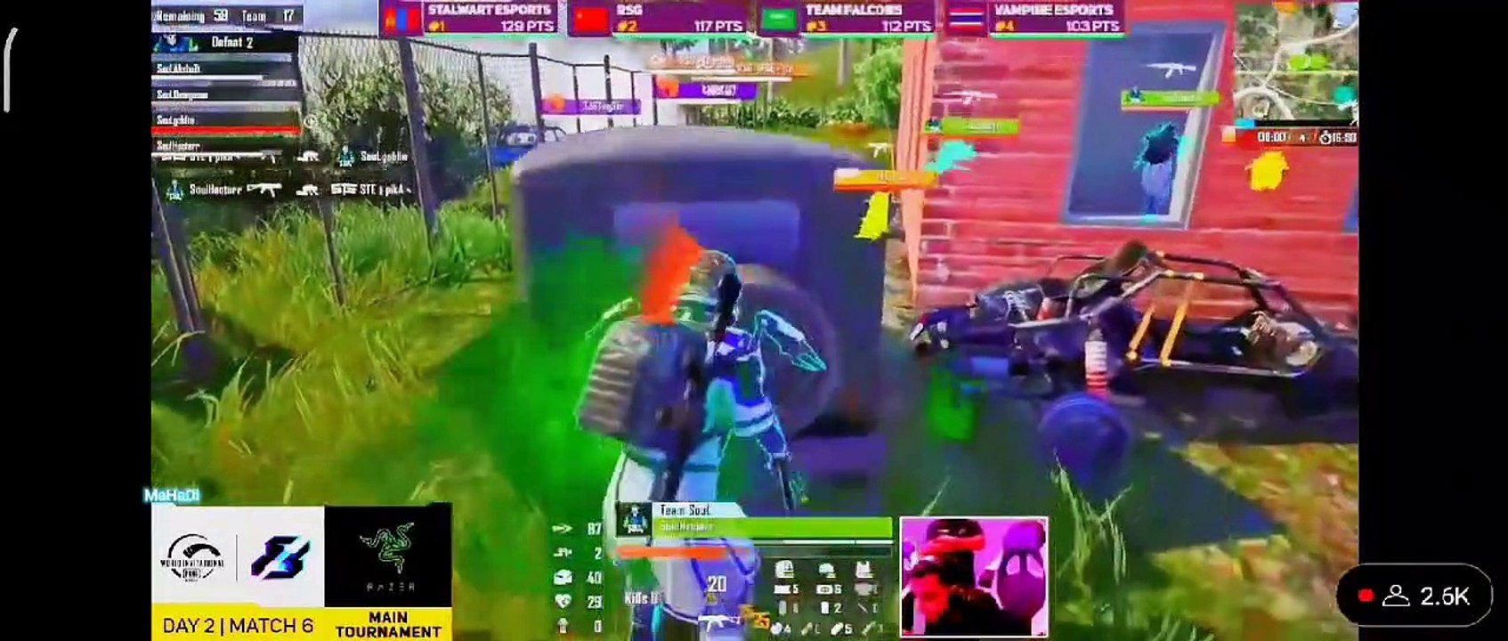 Team Soul vs STE 4v4 fight in PMWI 2022