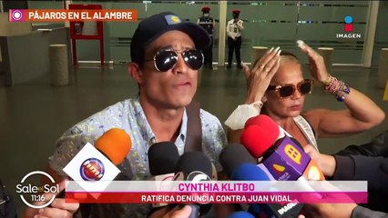 Cynthia Klitbo ratifica su denuncia contra Juan Vidal