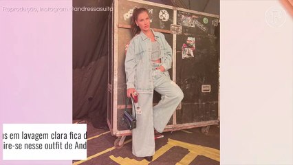 4 formas de usar look all jeans - do despojado ao chic - como uma fashionista: Andressa Suita ensina!
