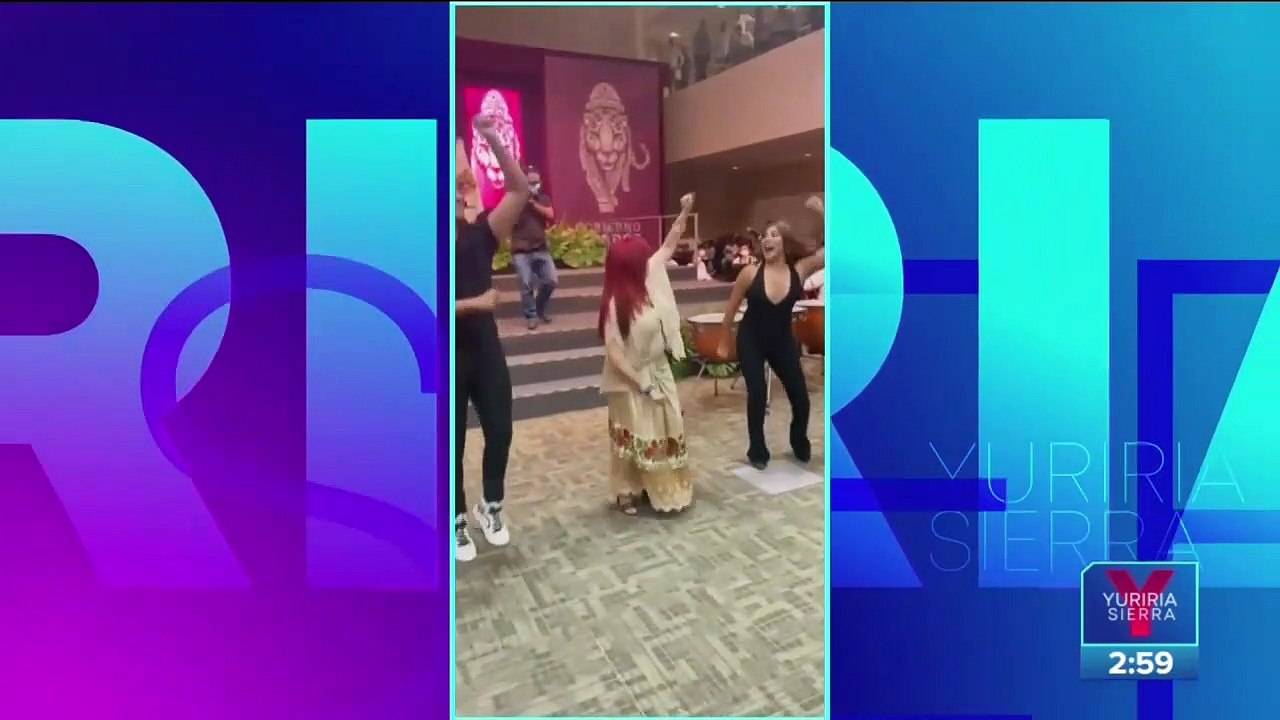 VIDEO: Layda Sansores da primer informe de gobierno bailando