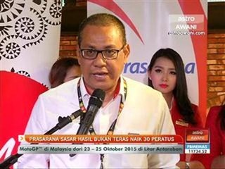 Prasarana sasar hasil bukan teras naik 30 peratus