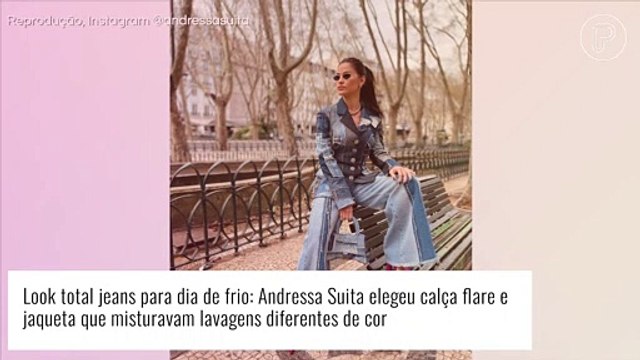 4 formas de usar look all jeans - do despojado ao chic - como uma fashionista: Andressa Suita ensina!