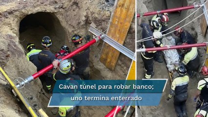 “Hombre topo” queda atrapado en túnel durante robo a banco cerca del Vaticano