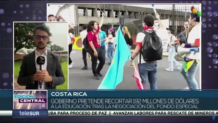 Costa Rica: Gobierno pretende recortar 192 millones de dólares en la educación