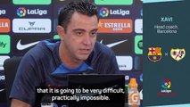 Xavi addresses Aubameyang and de Jong futures