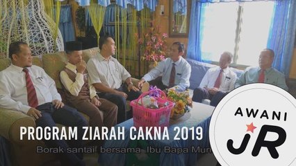 #AWANIJr: Program Ziarah Cakna 2019
