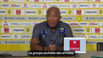 2e j. - Kombouaré : “Il nous faut des renforts"