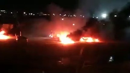 Le prendieron fuego los autos a los jugadores de Aldosivi