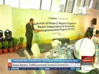 Program RISE, khusus kepada golongan kurang bernasib baik