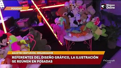 SALA CINCO | Referentes del diseño gráfico, la ilustración se reúnen en Posadas