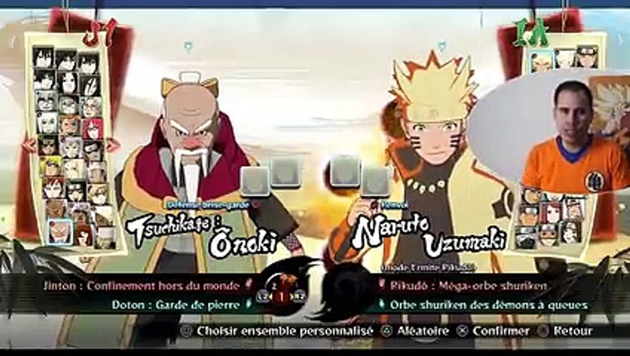 TOUTES LES TECHNIQUES SECRETES COMBINÉES de NARUTO STORM 4 (240p)