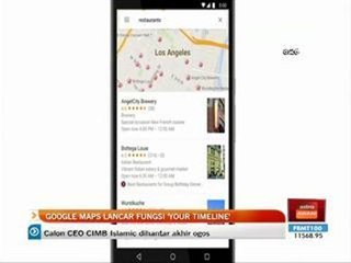 Google maps lancar fungsi 'Your Timeline'