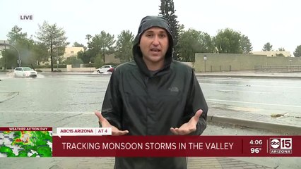 Heavy flooding on Loop 101