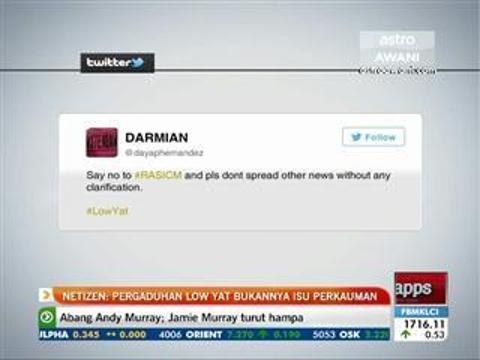 Netizen: Pergaduhan Low Yat bukannya isu perkauman
